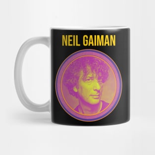 Retro Gaiman Mug